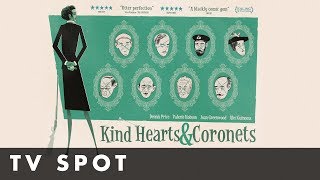 KIND HEARTS amp CORONETS  30quot TV Spot  Starring Dennis Price and Alec Guinness [upl. by Jeffry]