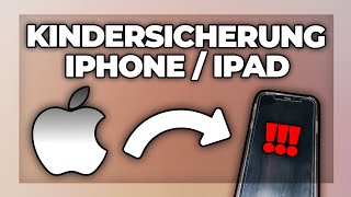 Iphone  Ipad Kindersicherung und AppZeitlimit einstellen  Bildschirmzeit Tutorial [upl. by Ocinemod]