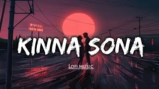 Kinna sona   Lyrics   Lofi Flip  Bhaag Jonny  Sunil Kamath  Lofi music [upl. by Akemihs555]