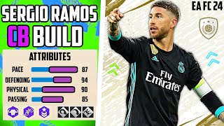 THE MOST ICONIC BEAST CB PRIME SERGIO RAMOS BUILD EA FC 24 Pro Clubs [upl. by Brightman513]