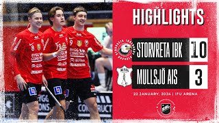 Highlights Storvreta IBK vs Mullsjö AIS 103 [upl. by Annairol]