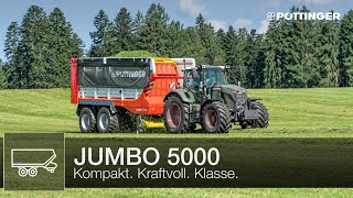 JUMBO 5000 MehrzweckRotorladewagen – Kompakt Kraftvoll Klasse  PÖTTINGER [upl. by Rehm]