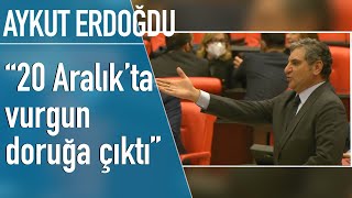 CHPli Aykut Erdoğdu Yazık değil mi o sözlere inanan insanlara Bu kadar insan soyuldu [upl. by Ahsiki561]