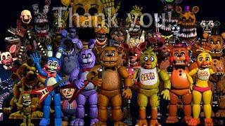 quotThank youquot Picture New Replicate  FNaF Speed PosterEdit [upl. by Aerdnaxela]