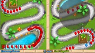 BTD Battles Aliensrock50s INTENSE Battles [upl. by Nnaecyoj]