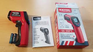 Extol Infrared thermometer non contact  8831302 [upl. by Maje]