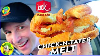 Jack In The Box® CHICKNTATER MELT Review 🐔🥔🧀  Peep THIS Out 🕵️‍♂️ [upl. by Anotyal]