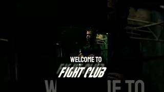 quotWelcome to Fight Clubquot tylerdurden fightclub tylerdurdenedit movie edit shorts hollywood [upl. by Irab]