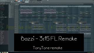 Bazzi  315  FL Studio Remake Instrumental Karaoke [upl. by Lamrert]