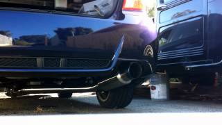 2012 WRX STi  INVIDIA N1 RACE  CATLESS DOWNPIPE [upl. by Enaj717]