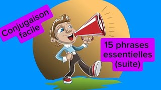 Défi Conjugaison  15 Phrases essentielles pour Améliorer Votre Français quotSuite [upl. by Noelopan]