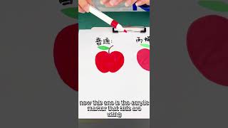 Cool Acrylic Marker Drawing Tips acrylicmarkers drawing art colors stationery satisfying diy [upl. by Talbot404]