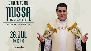 MISSA DA FAMÍLIA ESPECIAL PARA O DIA DOS AVÓS  Padre Chrystian Shankar [upl. by Attelrahc126]