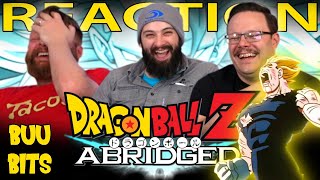 Dragon Ball Z Abridged  The Buu Bits Full Compilation REACTION [upl. by Euqinahc]