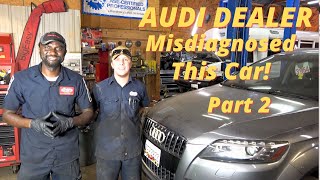 AUDI Q7 Low Power Limp Home Mode  We Fixed What AUDI Dealership Could Not Fix  Code P0299 Part 2 [upl. by Lacim]