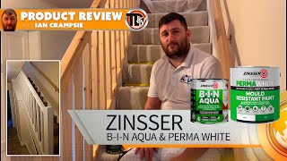 PRODUCT REVIEW ZINSSER BIN AQUA [upl. by Rai]