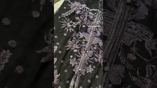 flossie vol 7 semi stitched collection Pure chiffon handwork embroidered [upl. by Beckman]