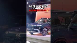 1499 LAKH HYUNDAI ALCAZAR 2024 🔥 hyundai hyundaiindia alcazar creta verna elantra shorts [upl. by Licha153]