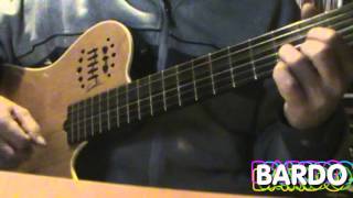 Como tocar how to play JAMBALAYA by Credence Clearwater Revival by Bardo [upl. by Edya]