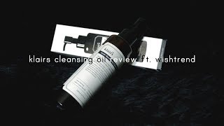 klairs gentle black deep cleansing oil review [upl. by Noryv937]