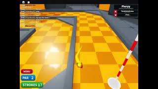 THE COOLEST TRICKSHOT EVER IN SUPER GOLF [upl. by Scurlock212]