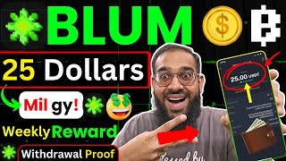 🤑 BLUM se 25 Mil gy 🔥 Blum Binance Withdrawal  Blum Airdrop Listing Date  Blum Update  Rana sb [upl. by Aniaz159]