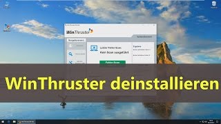 WinThruster deinstallieren [upl. by Nichy]