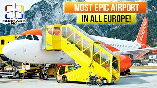 TRIP REPORT  Brutally Epic Flight from Innsbruck  EasyJet A320  Innsbruck to Amsterdam [upl. by Noiek595]