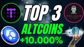 Diese 3 KI Altcoins haben Riesiges Potenzial Low Cap Gems [upl. by Atinram]