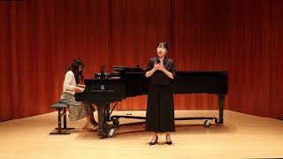 Claude Debussy Apparition L57 Yujen Tsai soprano ChunHsin Cynthia Liu pianoBinaural [upl. by Ontine]