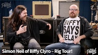 That Pedal Show – Simon Neil From Biffy Clyro Shows Us His Touring Rig [upl. by Anaehs]