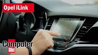 Kampf gegen die Oberklasse Opel iLink im neuen Astra [upl. by Eneleahs]