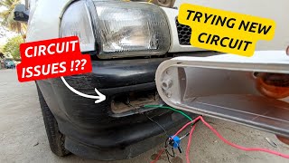 New ciruit for Side Lights amp DRL on Zen WORKING or NOT  Maruti Suzuki Zen [upl. by Beitris]