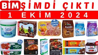 BİM 1 EKİM 2024  BİM GIDA İNDİRİMLERİ  BİM DE BU HAFTA NELER VAR [upl. by Denie341]