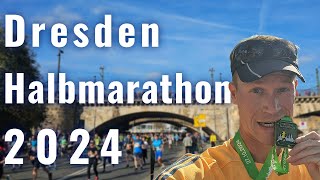 Halbmarathon beim Dresden Marathon  2024 [upl. by Gonagle]