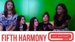 Fifth Harmony Answers Fan Questions On Ask Anything Chat w Romeo SNOL ​​​  AskAnythingChat [upl. by Acsicnarf573]