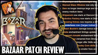 BAZAAR BALANCE PATCH NOTES  Kripp Reviews [upl. by Brita]