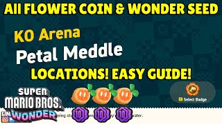 Mario Wonder  Ko Arena Petal Meddle Guide  Petal Isles [upl. by Ahsieket]