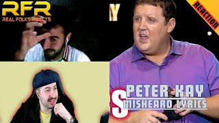 Misheard Lyrics  Peter Kay The Tour That Didnt Tour Tour REACTION [upl. by Ecnarf]