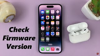 How To Check AirPods Pro Firmware Version [upl. by Questa]