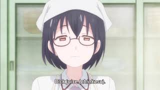 asobi asobase Episode 10 funny moment Katsumi cant stop thinking about [upl. by Khanna684]