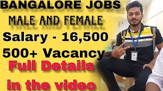 bangalore job vacancy for freshers  picking packing jobs in bangalore  bangalore me job kaise paye [upl. by Derte]