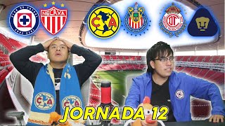 PRONOSTICOS JORNADA 12 LIGA MX [upl. by Naval]