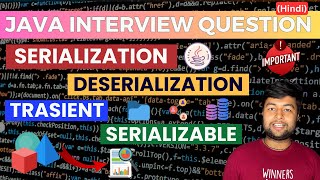 🔥 How to serialize objects and save to file  Deserialization  Transient  Serialization  Hindi [upl. by Susie]