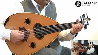 Oud Beginners  Maqam Saba Scale [upl. by Leesa]