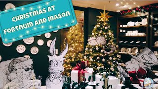 Fortnum amp Mason Christmas Shop  Decorations 2023  London at Christmas [upl. by Leraj]