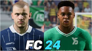 FC 24  ALL SWITZERLAND SUPER LEAGUE PLAYERS REAL FACES [upl. by Htenaj]