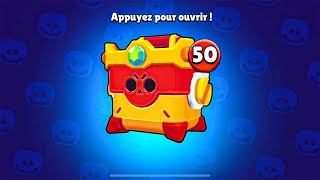 50 OMEGA BOITES  Le plus SPECTACULAIRE PACK OPENING de LHISTOIRE de BRAWL STARS 🔥🔥🔥 [upl. by Joan]