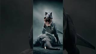 Battle of the Beasts TRex fights Lion Tiger Elephant Mammoth King Kong Godzilla Megalodon shorts [upl. by Atilahs]