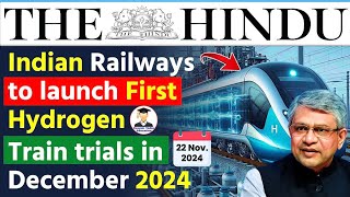 22 November 2024  The Hindu Newspaper Analysis  22 November Current Affairs  Editorial Analysis [upl. by Aittam]